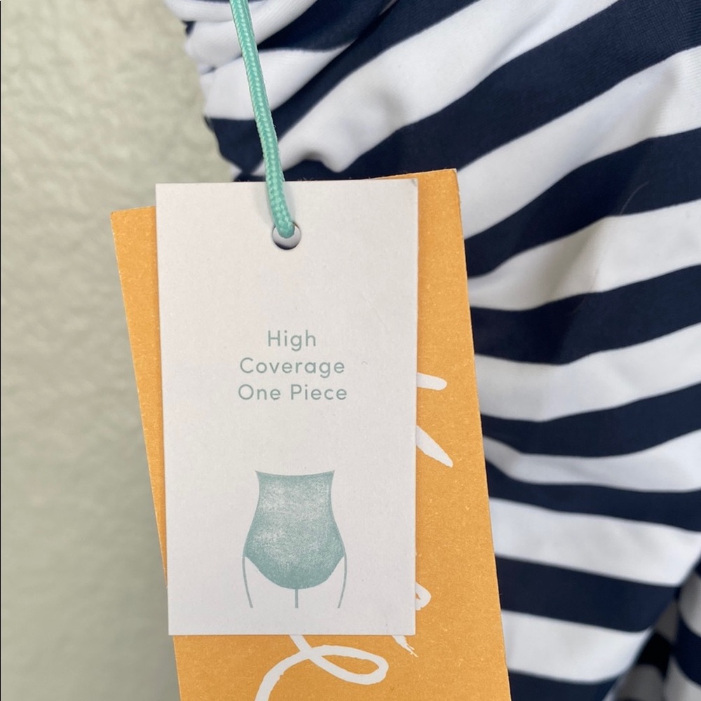 Brand new, never worn Striped One-Piece Swimsuit - Picture 5 of 5